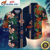 Bears Botanical Blitz – Hawaiian Chicago Bears Shirt