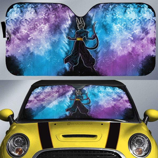 Beerus Car Sunshade Custom Anime Car Accessories