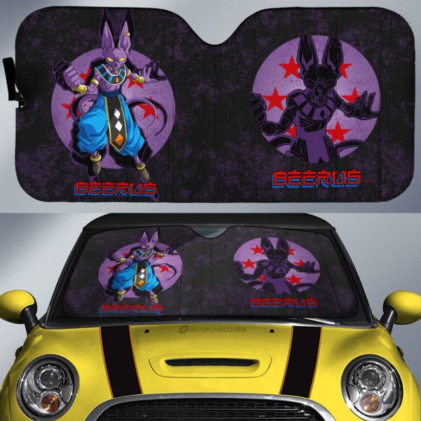 Beerus Car Sunshade Custom Car Interior Accessories