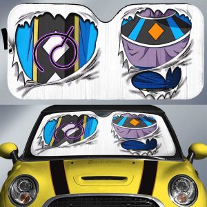 Beerus Uniform Car Sunshade Custom