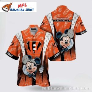 Bengals Game Day Mickey – Hawaiian Bengals Shirt