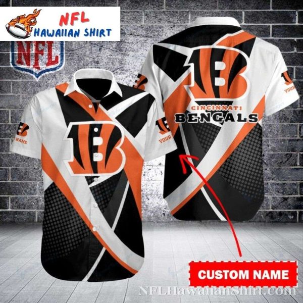 Bengals Sliced Design Personalized Hawaiian Shirt – Sharp Look Aloha Edition