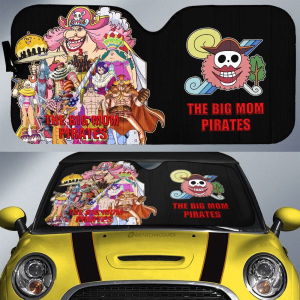 Bigmom Pirates Car Sunshade Custom Car Accessories