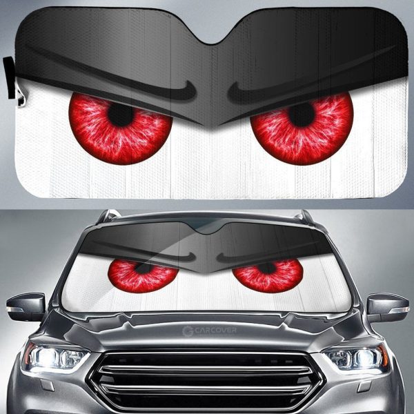 Black Unwelcome Car Eyes Sun Shade Custom Car Accessories