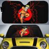 Black Young Uzumaki Car Sunshade Custom For Fans