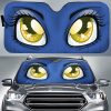 Blue Cute Car Eyes Sun Shade Custom Cool Car Accessories