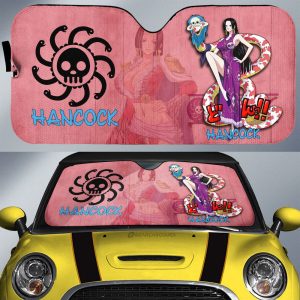 Boa Hancock Car Sunshade Custom Car Accessories