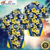 Bold Yellow Blossom LA Rams Hawaiian Shirt – Sun-kissed Fan Edition