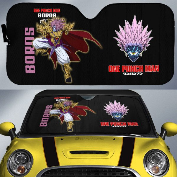 Boros Car Sunshade Custom One Punch Man Anime Car Interior Accessories