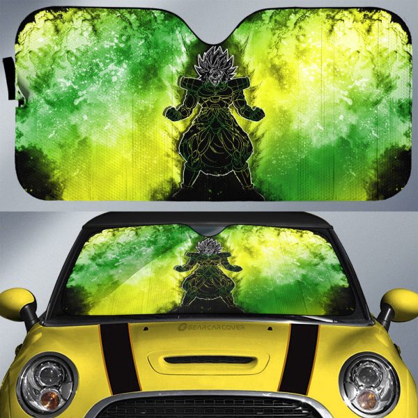 Broly Car Sunshade Custom Anime Car Accessories