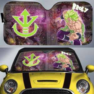 Broly Car Sunshade Custom Car Accessories Galaxy Style