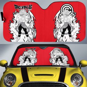 Broly Car Sunshade Custom Dragon Ball Anime Car Accessories Manga Style