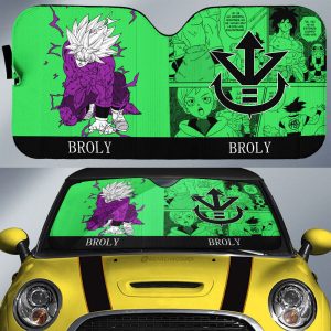 Broly Car Sunshade Custom Dragon Ball Anime For Car