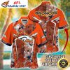 Broncos Tropical Paradise Custom Name Hawaiian Shirt