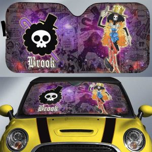 Brook Car Sunshade Custom Car Accessories Manga Galaxy Style