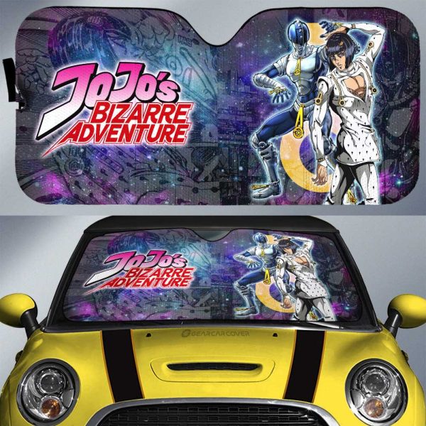 Bruno Bucciarati Car Sunshade Custom Galaxy Manga JJBA