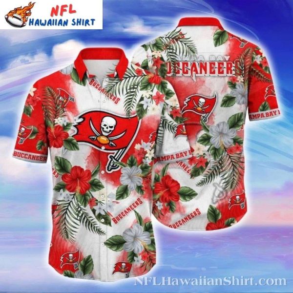 Buccaneers Botanical Garden NFL Hawaiian Shirt