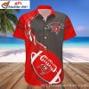 Buccaneers Football Flame NFL Buccaneers Hawaiian Shirt