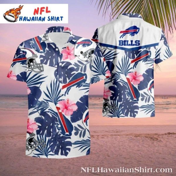 Buffalo Bills Tropical Helmet – Casual Fan Hawaiian Shirt