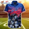 Buffalo Hawaiian Shirt With Bills Logo And Floral Print