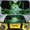 Bulbasaur Car Sunshade Custom Anime Car Accessories