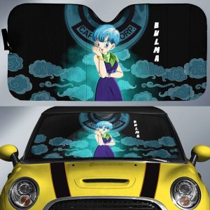 Bulma Car Sunshade Custom Dragon Ball Anime Car Accessories