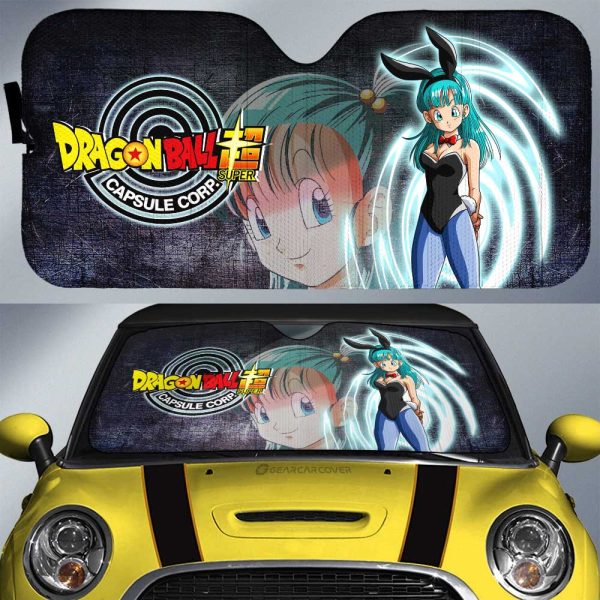 Bulma Car Sunshade Custom Dragon Ball Anime Car Interior Accessories