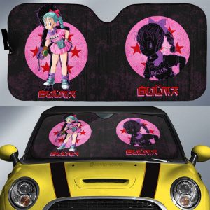 Bulma Car Sunshade Custom Dragon Ball Anime Car Interior Accessories