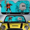 Bulma Car Sunshade Custom Dragon Ball Anime Manga Color Style