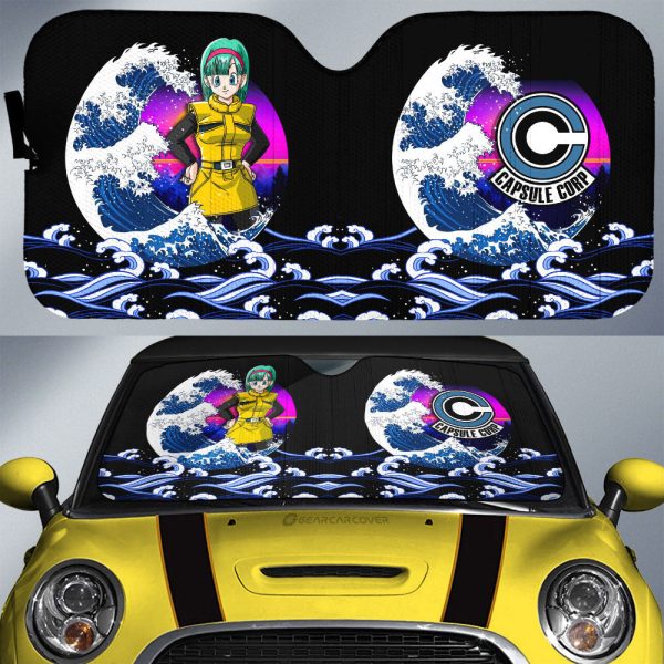 Bulma Car Sunshade Custom Dragon Ball Car Interior Accessories