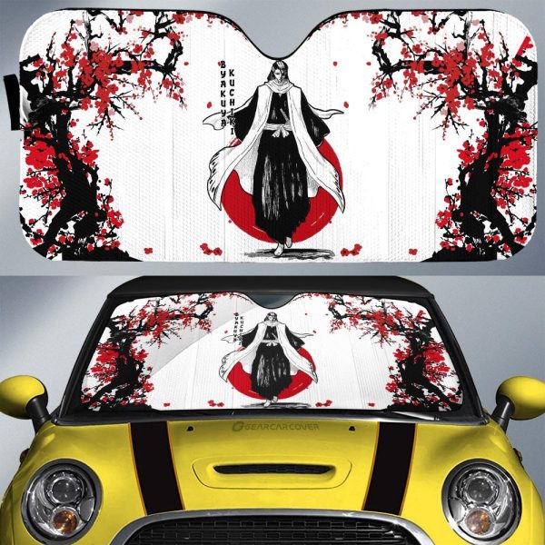 Byakuya Kuchiki Car Sunshade Custom Janpan Style Anime Bleach Car Accessories