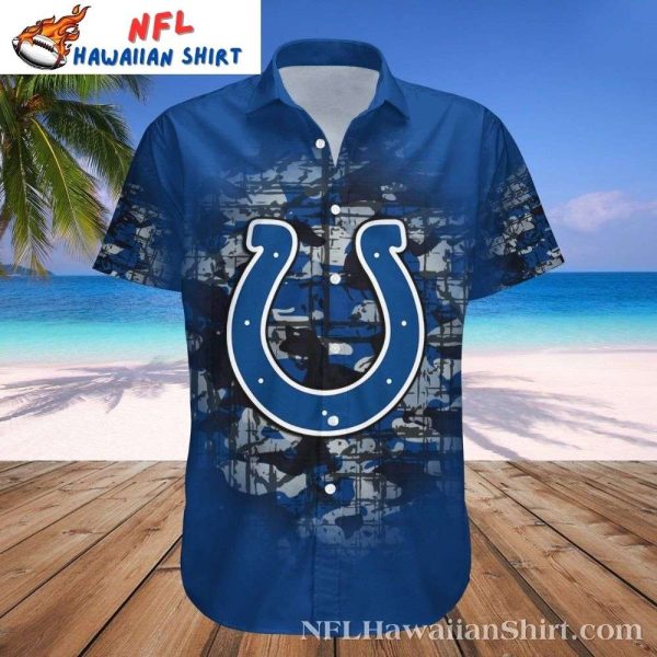 Camouflage Vintage NFL Indianapolis Colts Hawaii Shirt