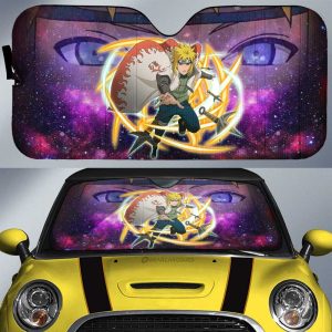 Car Sunshade Custom Namikaze Minato Galaxy Style Car Accessories