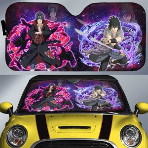 Car Sunshade Custom Sasuke And Itachi Galaxy Style Car Accessories