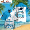 Carolina Panthers Faith And Football Tropical Hawaiian Shirt