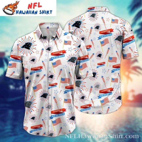 Carolina Panthers Patriotic Pride Fourth Of July Hawaiian Shirt