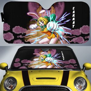 Carrot Car Sunshade Custom Car Accessories For Fans