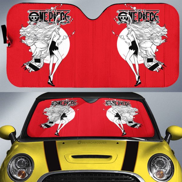 Carrot Car Sunshade Custom Manga Style Car Accessories