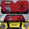 Casca Car Sunshade Custom Berserk Anime Car Accessories