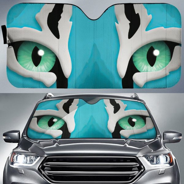 Cat Car Eyes Sun Shade Custom Car Accessories