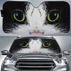 Cat Eyes Car Sunshade Custom Car Accessories