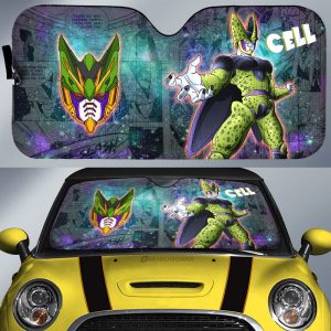 Cell Car Sunshade Custom Car Accessories Manga Galaxy Style