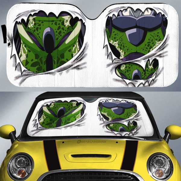 Cell Uniform Car Sunshade Custom Dragon Ball Anime