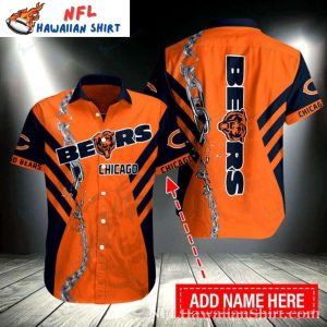 Chains Of Victory – Chicago Bears Breakthrough Hawaiian Shirt