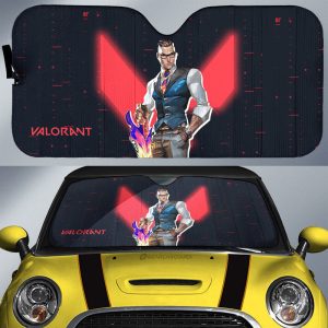 Chamber Car Sunshade Custom Valorant Agent