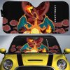 Charizard Car Sunshade Custom Anime Car Accessories For Anime Fans