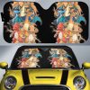 Charizard Car Sunshade Custom Car Accessories For Fans