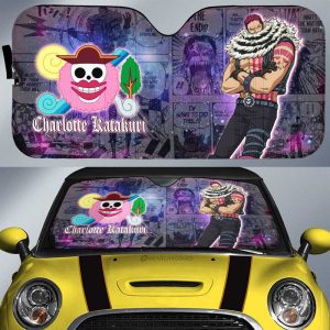 Charlotte Katakuri Car Sunshade Custom Car Accessories Manga Galaxy Style