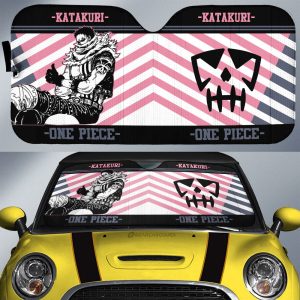 Charlotte Katakuri Car Sunshade Custom Car Accessories Mix Manga Style