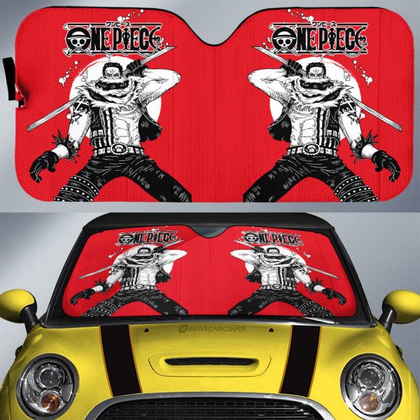 Charlotte Katakuri Car Sunshade Custom Manga Style Car Accessories